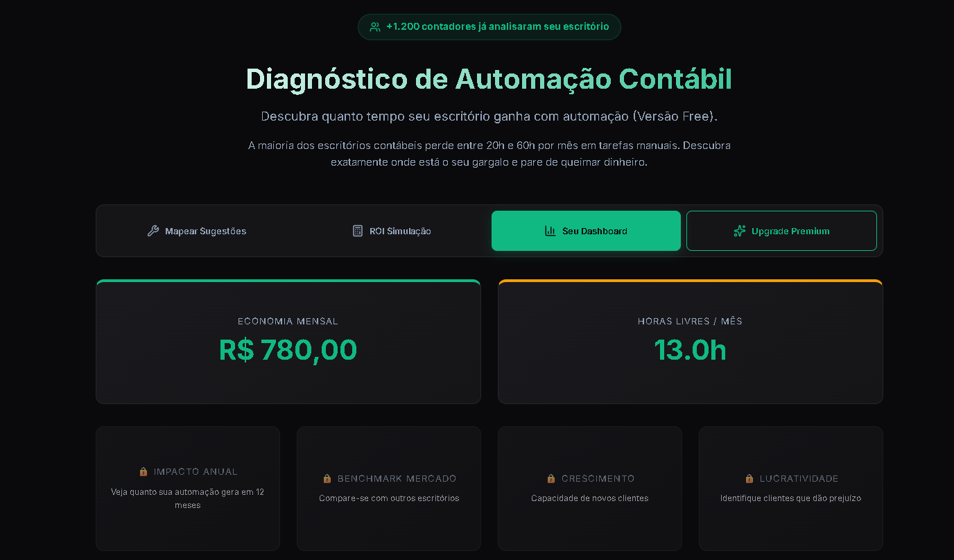 Screenshot Software Diagnóstico